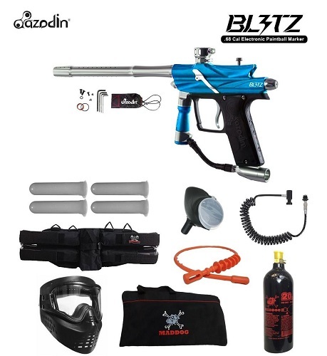 MAddog Azodin Blitz 3 Specialist Paintball Gun Package